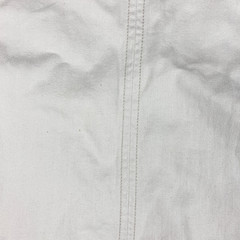 Everlane 100% Organic Cotton Herringbone Dress In White Sz XS Minimalist