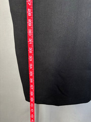 NEW Waverly Grey Keyhole Stretch Sleeveless Black Bodycon Sheath Dress Size 10