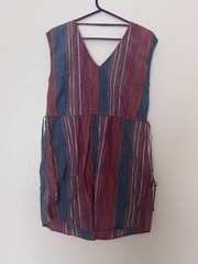 Universal Thread S Multi Color Striped Sleeveless Shift Dress Women’s XS
