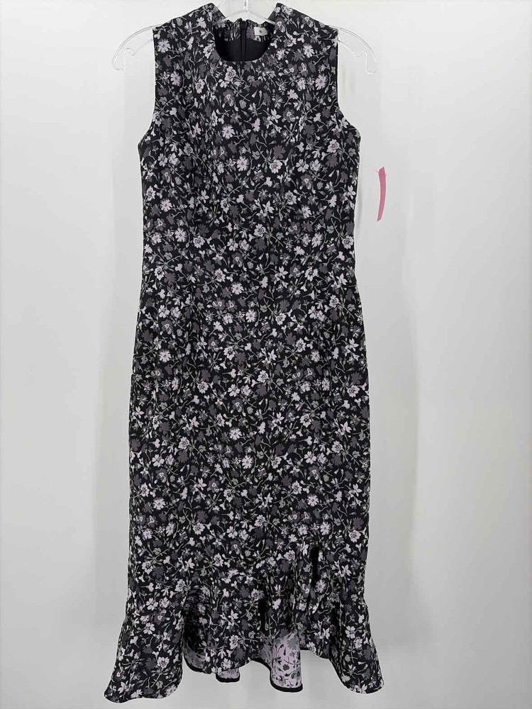 Pre-Owned Erdem Black Size 10 Short Sleeveless Dress