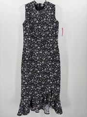 Pre-Owned Erdem Black Size 10 Short Sleeveless Dress