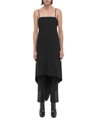 Helmut Lang Scarf Hem Wool Dress MSRP $595 Size 6 # 12A 2489 Blm