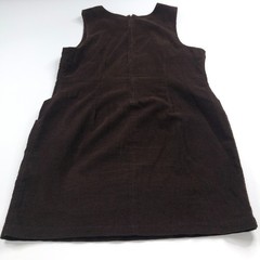 Eddie Bauer 16 Shift Corduroy Women&rsquo;s Above Knee Dress Brown MINT