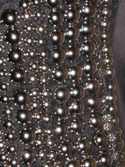 FORPLAY Womens Black Stretch Bodycon See-thru Mini Embelished Mini Dress Sz XS