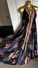 Indian Magic Dress Art Silk Size 8-16 New Festival Ibiza Boho Hippy Summer