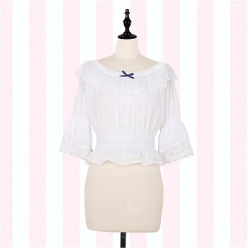 Summer Gradient Suspender Chiffon Fairy Dress Girl Sweet Anime Loli Role-playin