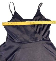 Altar&rsquo;d State Romper Navy Mini Crossover Front Tiered Bottom NWT Size Small