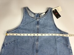Levi’s Vintage Inspired 90’s Shift Denim A-Line Mini Dress Size S Med Wash NWT