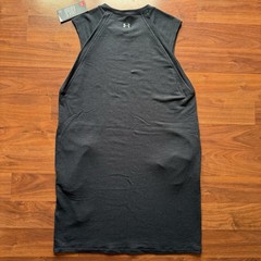 NWT Under Armour sleeveless pullover shift dress Medium gray athletic athleisure