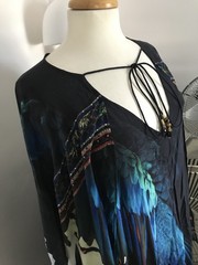 CAMILLA FRANKS « NIGHT FLIGHT » FLOATY KAFTAN O/S