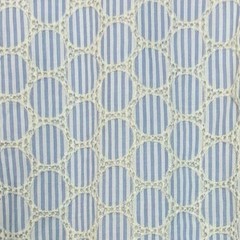 J.Crew 100% Cotton Sleeveless Back-Bow Mini Shift Dress Womens 00 Blue Striped