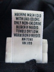 LL Bean Maxi Black Dress Pima Cotton Lyocell Lycra Jumper with Pockets MED PERU