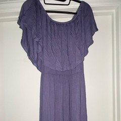 Lilbetter Women’s Purple Solid Jumpsuit One-Piece Short Sleeve Scoop Neck L