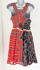 Bnwt red embellished sleeveless stunning Virgos lounge mini dress size 12