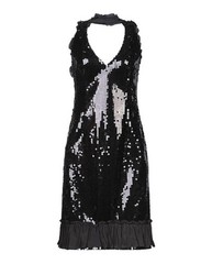 MOSCHINO Cheap&Chick Black Sequined Backless Dress, Size US6, NWT