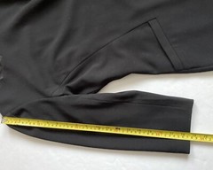 Ted Baker Payton Scallop Detail Shift Dress 3/4 Sleeves Lined Black UK 1 / US 4