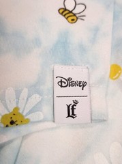 Disney WINNIE THE POOH Daisy Medium Loungefly Dress Honeybees Blue Tie Dye NWT