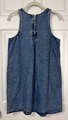 Levi’s Vintage Inspired 90’s Shift Denim A-Line Mini Dress Size S Med Wash NWT