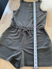 Recreation Thread & Supply GRAY Sleeveless Romper w/ Drawstring – Women&rsquo;s Sz S