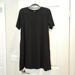 Coco + Carmen Midi-Length Dress, Black, Size L/XL