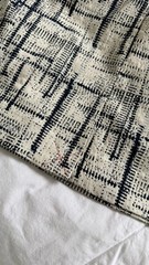 M.M. LAFLEUR ETSUKO CUBIST JACQUARD IVORY GALAXY BLUE DRESS SIZE 14