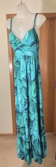 Bisou Bisou Michele Bobot MODEST SWIMWEAR Maxi Nylon Beach Swim Dress