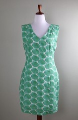 DIZZY LIZZIE NWT $169 Cotton Sea Shell Print Shift Tank Dress Size Large