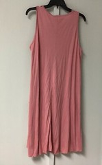 NWT Aryeh Women&rsquo;s Neck Tunic Dress Size Large Mauve Sleeveless Layers