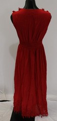 Cupshe Women&rsquo;s Breathable Slimming Ruby Daze Midi Dress BL1 Red Small NWT
