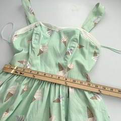 Bea & Dot ModCloth Sweetest Treat Ice Cream Cone Dress S Mint Green Pinup Retro