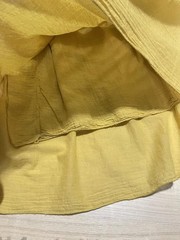 Women Nina Ricci dress mustard knit 40/L/48