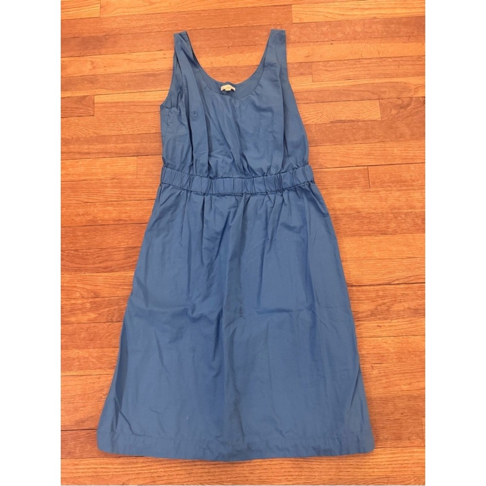 Gap Women&rsquo;s Blue Knee Length Sleeveless Fit & Flare Dress – Size M b93