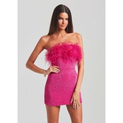 with tags Retrofete Torin Dress in Fuchsia L G2U