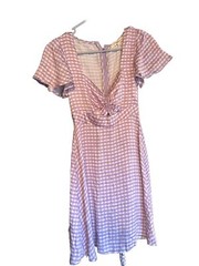 Rewind Floral Dress Short Sleeve XS NWT Orchid Lilac