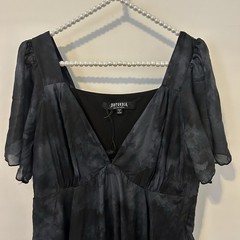 Disturbia Tempest Layered Midi Dress Size 8 Witchy Goth Fairy Whimsigoth Grunge