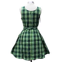 Loungefly Stitch Shoppe Disney Marvel Loki Master of Mischief Green A-Line Dress