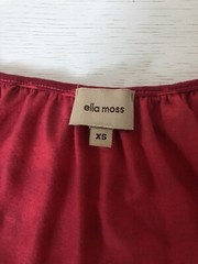 Ella Moss Red Zig-Zag Dress Size XS WORN ONCE RRP £175