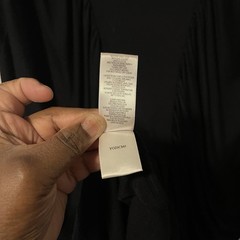 Y2K BCX Generation Black Draped Cocoon Dress Women’s Small Rayon Spandex