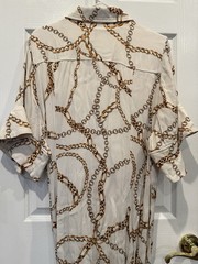 Anthropologie Maeve button-front maxi shirt dress in a size 2X.