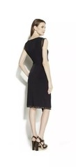 MICHAEL Michael Kors Asymmetrical Studded Sleeveless Side Slit Sheath Dress, S