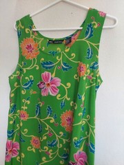 Mile Gabrielle Long Length Floral Summer Dress Size L Nwot