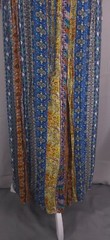 Luxxel Dress Womens S Boho Patchwork Maxi Flowy Free Spirit with Slit Sleeves