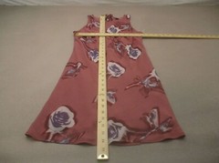 Wild Fable Size XS Womens Pink Sleeveless Back Tie Lightweight Shift Dress 453