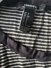 Forever 21 Basic Striped Shirt Dress Super Soft And Stretchy Size S