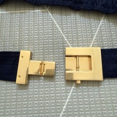 Tory Burch Nadia Linen Sleeveless Sheath Dress with T Belt 12 Navy Blue