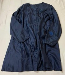 USED HEART ISSEY MIYAKE TAMASHIYA LONG-SLEEVED SILK DRESS 3 ACCEPTABLE