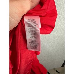Aidan Mattox Red Cutout High Low Gown Formal Evening Dress Size 4