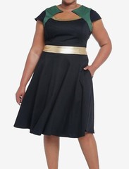 Marvel Loki « Sylvie » Retro Dress Plus Size Her Universe Exclusive Size 18