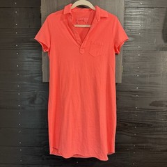 Frank & Eileen S Lauren Coral Polo Dress MSRP $198