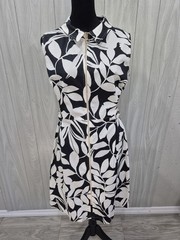 Womens Kate and Lily Floral Shift Dress Size 12 Beach Cruise Vacation Summer